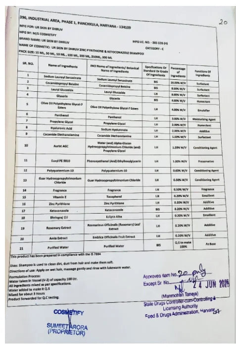 Anti Dandruff Shampoo