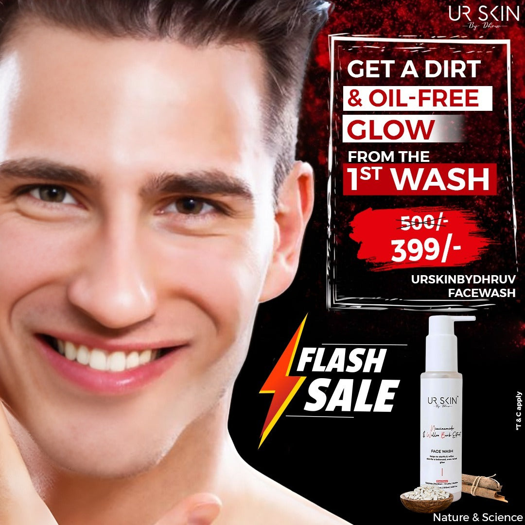 Face Wash with Willow Bark Extract & Niacinamides